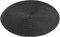 Douceur d'Intérieur, Set de Table (Diamètre 35 cm) Zebulon Noir, Polypropylène