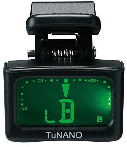 Ibanez TUNANO Clip Chromatic Tuner - LCD display - Chromatic and Automatic Guitar/Bass/Ukulele Mode Selectable