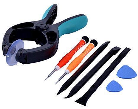 Aexit LCD Screen Opening Pliers Cell Phone Repair Tool Set 8 in 1 for Smartphone (d494c8a258f6e32133dc9540f7815ad3)