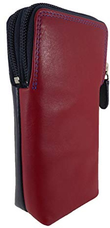 Hide and Sleek Soft Leather Double Spectacle Glasses Case