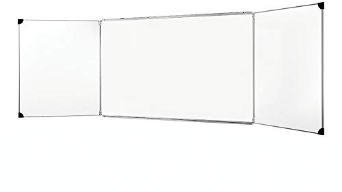 Tableau triptyque blanc magnétique 120x400cm