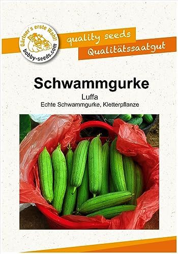 Ziergurkensamen Luffa cylindrica Schwammgurke Portion