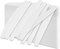 AYITOO 50 Limes à Ongles Professionnelles, Double-face 100/180 Grain, Grain Pour la Manucure, Pour la Maison ou pour Salons de Manucure Professionnels Nail Art, Forme Trapèze - Blanc