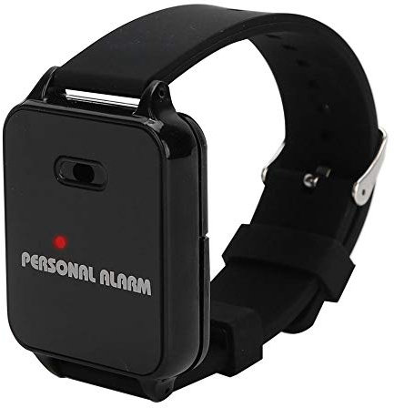 Sonew Alarme d'urgence personnelle, alarme de bracelet alarme personnelle de poignet en cours d'exécution extérieure avec lumière clignotante pour les femmes d'enfants