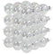 30 STK Glas KLAR 57mm groß irisierend Weihnachtskugeln Christbaumkugeln Glas Dekokugeln Clear Glaskugeln Crystal Kristall Chirstbaumschmuck