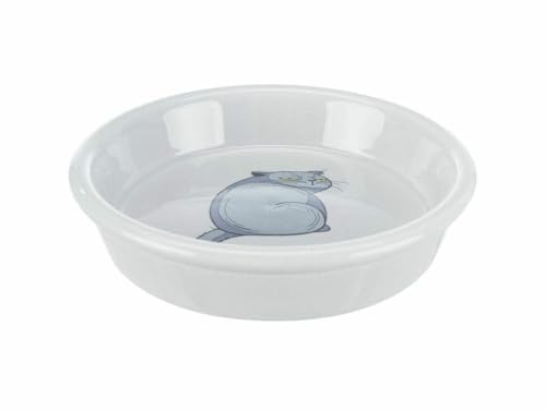 Ceramic Feeder, 0,25 l/ø 13 cm, Grey