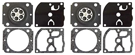 C·T·S Carburetor Gasket and Diaphragm Kit Replaces ZAMA GND-159 For ZAMA carburetor C1Q-S278A C1Q-S282A Stihl HS45 hedge trimmer FS45 FS46 FS55 BG45 BG55 BG65 BG85 SH85 (Pack of 2)