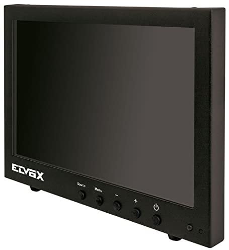 VIMAR 46910.H10A.01 Monitor LED, Ingressi BNC/VGA, Nero, 10.1, 175mm x 250mm x 35mm