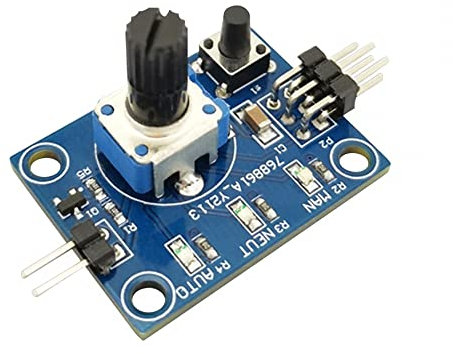 Servo Motor Tester, DC 5V Servotester Treibermodul mit 3-gear Indicator, Manueller/Automatischer/Reset Controller für RC-Hubschrauber-Autoboot