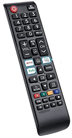 NITVIA Telecomando sostitutivo BN59-01315A for Samsung 4K Crystal UHD 6/7/8/9/TU-7000 Serie Smart TV BN59-01315J BN59-01315E
