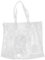 VALICLUD Große Durchsichtige Tasche Klare Pvc-handtaschen Umhängetaschen Für Damen Durchsichtige Tragetaschen Transparente Handtasche Für Frauen Taschenschirm Einkaufstasche Gelee Fräulein