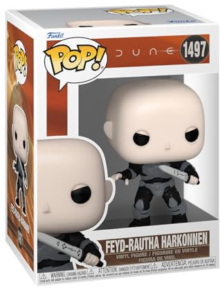 Funko Pop! Movies: Dune 2 - Feyd Rautha - Dune: Part II - Vinyl-Sammelfigur - Geschenkidee - Offizielle Handelswaren - Spielzeug Für Kinder und Erwachsene - Movies Fans - Modellfigur Für Sammler
