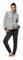 Lotto Tuta Donna in Pile Con Zip Intera, Sherpa, Casa, Invernale (6064 Antracite, M)
