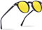 CARFIA Nachtfahrbrille Auto Motorradbrille Scheinwerfer Blendfreie Nachtsicht Fahren Gelbe Gläser Brille Night Vision Goggles