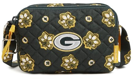 Vera Bradley Damen Cotton NFL Small Stadium Crossbody Bag (Multiple Teams Available) Umhängetasche