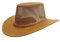 Outbacker Australischer Kinder Cowboy-Hut aus Netz und Leder-Größe 53-54 cm
