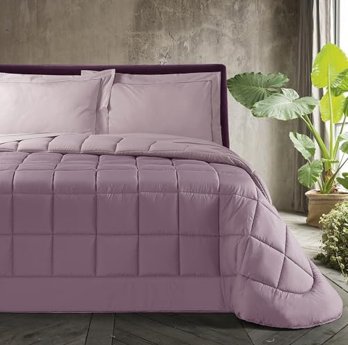 MON AMOUR - Trapunta articolo Procida variante Rosa/Rosa antico misura Matrimoniale