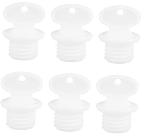 HAMPPLIES Wärmflaschen-verschlussdeckel 6 Wärmflaschen-schraubverschluss Wassersack-verschluss Für Wärmflaschen