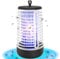 Lámpara Antimosquitos Eléctrico, Exterior lampara Antimosquitos Anti Mosquitos Control de Plagas para Patio Trasero Camping, Repelente de Insectos Interior, 20W 2000V Recargable Matar