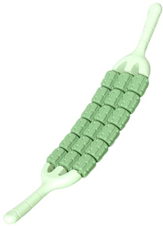 Rodillo de Masaje | Masajeador Rodillo Flexible para Piernas | Dispositivo Duradero para Relajación Ejercicio Principiante Yoga Pantorrillas Muslos Cuerpo Entrenamiento