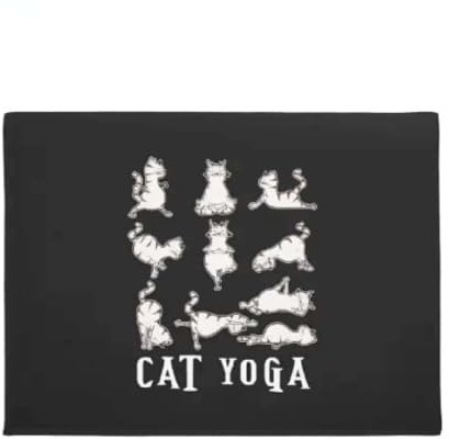 fußmatte innen Lustiges Katzen-Yoga-Geschenk, süßes, Fußmatte