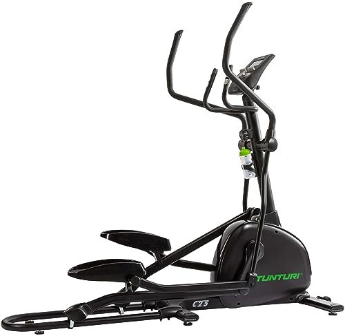 Tunturi Crosstrainer C25 Competence, Elipsentrainer mit 8 Widerstandsstufen, 3 Programme, Schrittlänge 50 cm