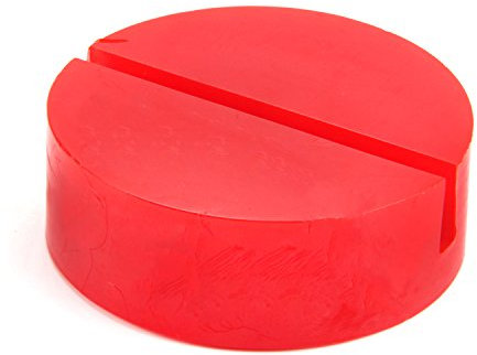 TAKPART Universal Jack Pad Gummi Wagenheberaufnahme Wagenheber Adapter Gummiauflage Rot