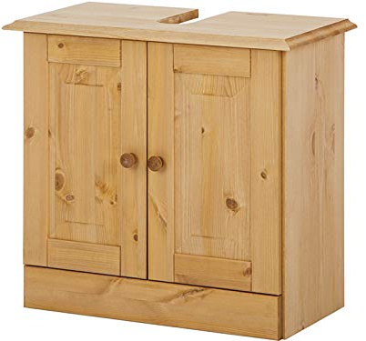 Dorel Home Furnishings Cornelia Waschbeckenunterschrank | Für Badezimmer, Mit 2 Türen, Aus Kiefernholz