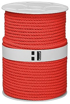 Hummelt Rope Universalseil Polypropylenseil 8mm 50m rot auf Rolle