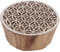 GURU SHOP Indischer Textilstempel, Holz Stoffdruckstempel, Blaudruck Stempel, Druck Modell - Ø 6 cm Blume des Lebens 1, Braun, Indische Holzstempel