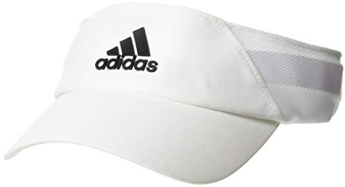 adidas Visor A.Rdy Visor, Unisex Adult, White/White/Black, One Size