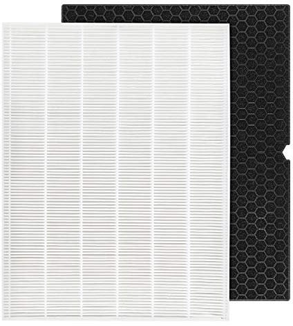 116130 HEPA Replacement Filter H 116130 for Winix 5500-2 Plasmawave Air Purifier and Models AM80 - H13 True HEPA and Activated Carbon Filter Combo Pack