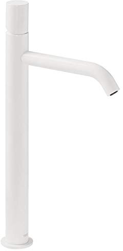 Tres Study Exclusiv Waschtisch Einhebel Armatur mit 280mm hohem Auslauf weiss-matt 261.308.01.BM.D