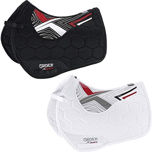 Eskadron Schabracke 3D Mesh Compact, Farbe:White, Größe:Dressur (DL)