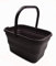 SAMMART 12L Faltbarer rechteckiger handlicher Eimer (1, Brown)