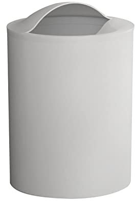 Gedy G-Eye Distributeur de Papier Blanc, Dimensions et Poids 26,5 x 19 x 19 cm et 0,25 kg, fabriqué en résine thermoplastique, Poubelle de Salle de Bain Design R&D 100% fabriqué en Italie