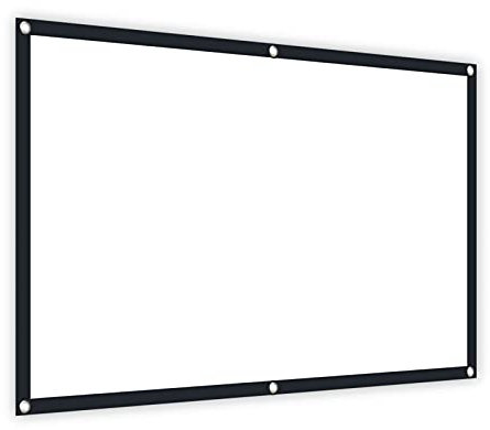 MorNon Heimkino Beamer Projektionsleinwand Leinwand Faltbar Leinwand Projektor Projektion Bildschirm Heimkino Beamer für Heimkino Präsentation Schule und Business Inkl