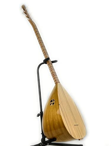 Melody Saz Baglama - Lang Hals Uzun Kol mit Tasche und Tonabnehmer