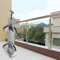 GIVROLDZ Plataforma/Patio/Piscina Acero Inoxidable Poste De Barandilla De Vidr, Pasamano Escalera Interior Paso De Las Escaleras Barandillas, con Accesorios,Corner Post,80cm (31.5)