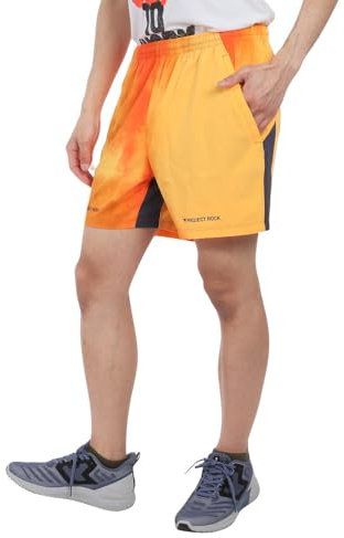 Under Armour Project Rock Leg 1384203 Pantaloncini da allenamento da uomo, Atomic / Team Orange / Nero, M