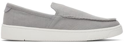 TOMS Herren Trvl Lite Loafer Slipper, Ultimate Grey Recycelte Baumwolle Slubby Woven, 47.5 EU