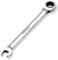 SORAKO Llave de carraca 15mm, llaves Combinadas, Herramientas de Reparación Del Hogar, Superficie Pulida Galvanizada