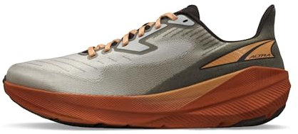 ALTRA Men's Experience Flow Road Running Shoe, Gray/Orange, 9.5