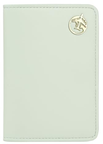 Lychii Reisepass Schutzhülle, Passport Holder für Damen Herren, PU Leather Reisebrieftasche Travel Wallet Organizer für Kreditkarten, Ausweis und Reisedokumente