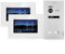 Balter EVO SILVER Video-Türsprechanlage 2x7 Touchscreen 2-Draht BUS Komplettsystem für 1 Teilnehmer