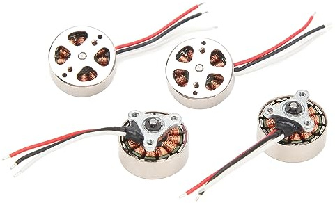 aqxreight 4PCS 1503 Flugzeug-Bürstenmotor RC-Elektromotor für 4-Achsen-Fernbedienungsflugzeuge, was zu Einem Stilvollen Erscheinungsbild Führt und das Aussehen Ihres Fahrzeugs Ergänzt