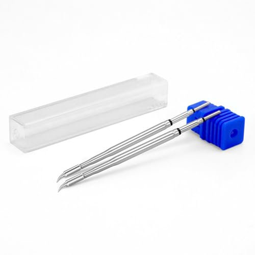 SQRC Pointes à dessouder coniques courbées pointes de fer à souder pour cartouches compatibles avec JBC C210 & C120, HT140 Pince à épiler chaude - IS