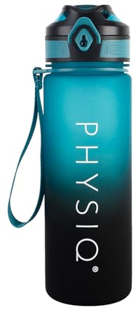 PHYSIQ Trinkflasche 650 ml Wasserflasche Gym Water Bottle | Trinkflaschen Sportflasche Fahrradflasche Sporttrinkflasche Fitness Flaschen | Getränkeflasche Erwachsene Aesthetic Wasserflaschen
