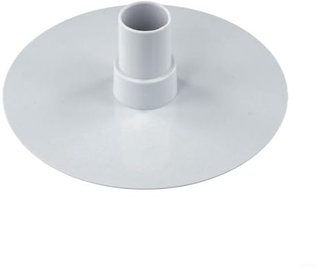 Plaque d'adaptation 8929 pour skimmer de piscine HydroTools - Construction en métal - Compatible avec tuyaux d'aspiration de 1-12 et 1-14 - 15,2 à 198 cm de diamètre - Accessoire de nettoyage