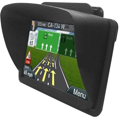 GPS Navigator Sonnenblende | Navigationsgerät Sonnenblende | Blendschutz Navigationsgeräte | Sonnenblende Blendschutz Reflexionsblocker | GPS Navigation Sonnenschutz Visier
